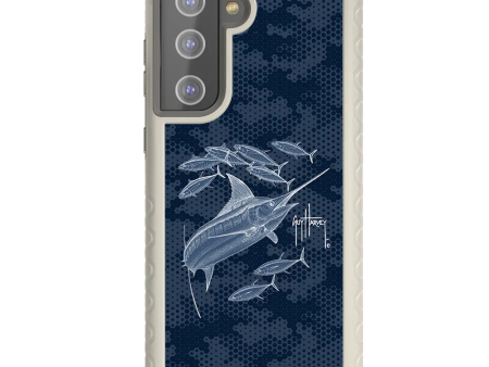 Guy Harvey Fortitude Series for Samsung Galaxy S21 - Blue Camo Online