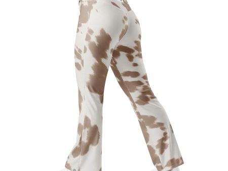 Pony Skin (Brown) Flare Leggings on Sale