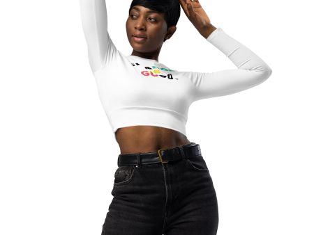 Change is Good Recycled long-sleeve crop top Fashion