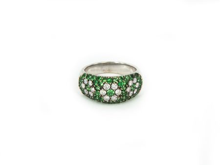 Floral Dome Ring For Cheap