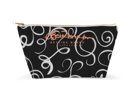 B&W Squiggles Accessory Pouch T-Bottom Sale