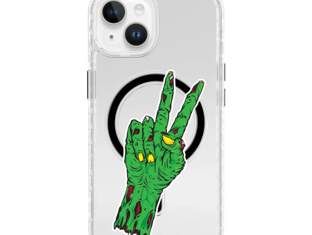 Zombie Peace | Halloween Series | Custom MagSafe Case Design for Apple iPhone 14 Series Online