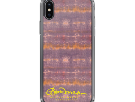 Purple Sunset Tie Dye iPhone X Case on Sale