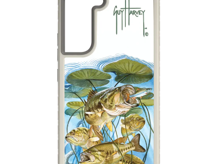 Guy Harvey Fortitude Series for Samsung Galaxy S22 Plus - Five Largemouth Under Lilypads Online