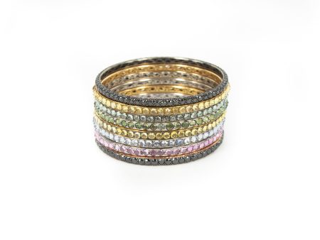 Gem Stackable Bangle Online now