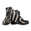 Zebra Leather Boots (Vegan) Online