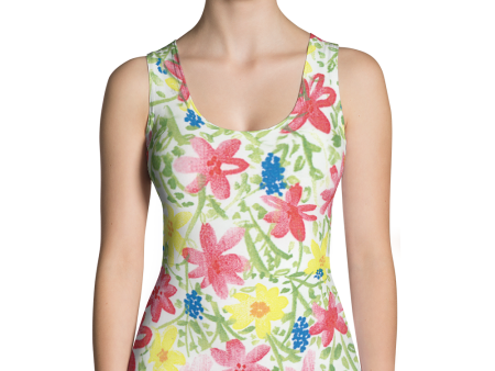 Wildflower Fitted Tank Top Cheap