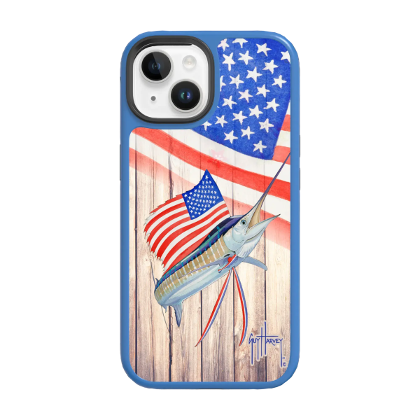 Guy Harvey Fortitude Series for Apple iPhone 15 - Americana For Sale