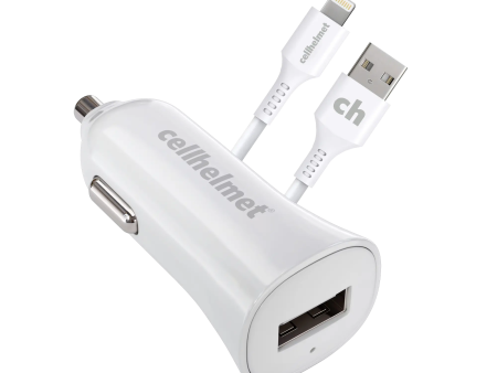 2.4A Car Charger + 3  Round Lightning Cable to Type A Online