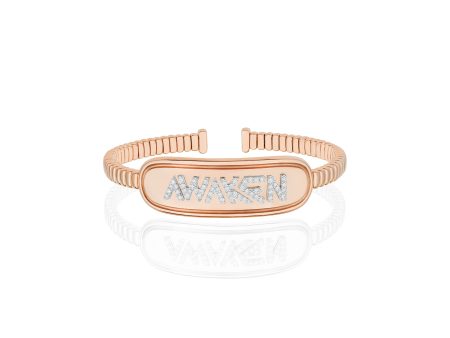 Awaken Diamond Cuff Bracelet For Sale