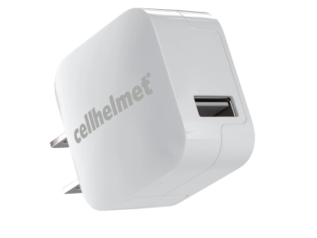 2.4A Wall Charger - Single Port - White Hot on Sale