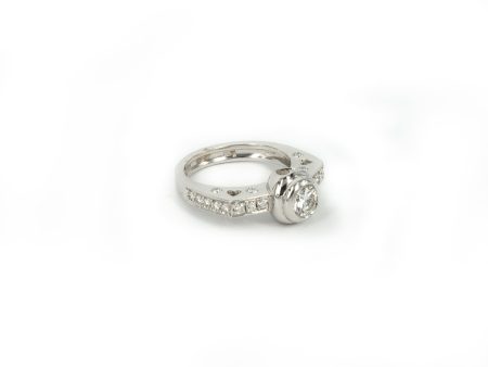 White Gold Diamond Ring Online Sale