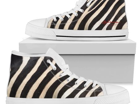 Zebra High Top Sneakers Online Hot Sale