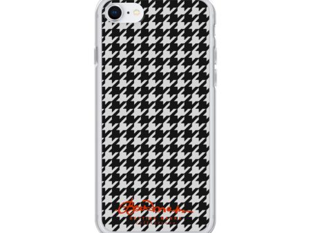 Black & White Houndstooth Clear Case for iPhone® Fashion