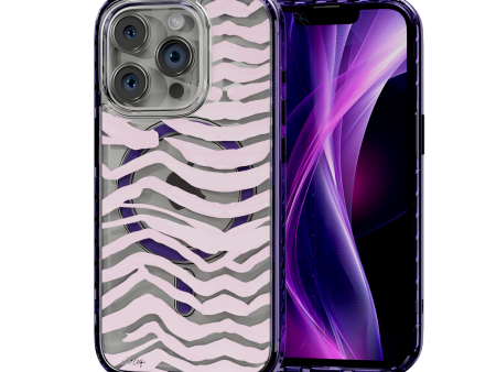 Zebra Blush by CatCoq | iPhone 15 Series |  MagSafe® Case Online Hot Sale