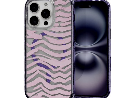 Zebra Blush by CatCoq | iPhone 16 Series |  MagSafe® Case For Cheap