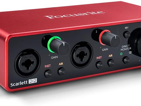 Focusrite Scarlett 2i2 (3rd Gen) USB Audio Interface with Pro Tools Discount