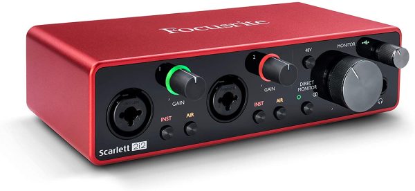 Focusrite Scarlett 2i2 (3rd Gen) USB Audio Interface with Pro Tools Discount