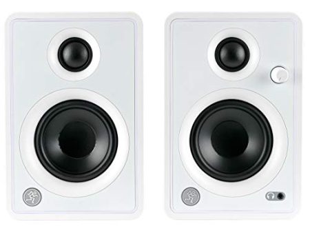 Mackie CR3-X 3  Creative Reference Multimedia Monitors, White, Pair Sale