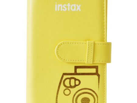 FujiFilm Instax Mini Wallet Album (Yellow) For Discount