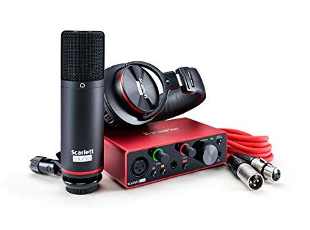 Focusrite Scarlett Solo Studio (3rd Gen) USB Audio Interface and Recording Bundle with Pro Tools | First For Cheap