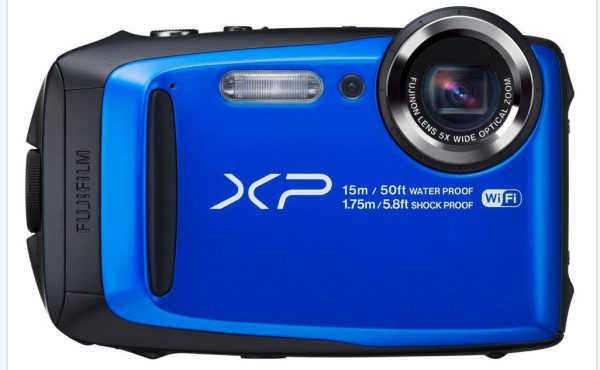 FujiFilm FinePix XP90 Waterproof Digital Camera (Blue) For Cheap