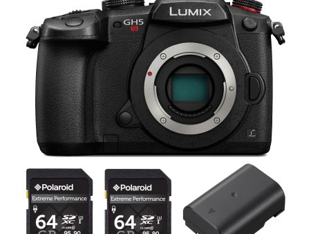 Panasonic Lumix GH5s C4K Mirrorless Camera with Essential Accessories Discount