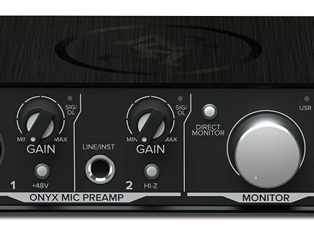 Mackie Onyx Artist 1-2 2x2 USB Audio Interface Online now